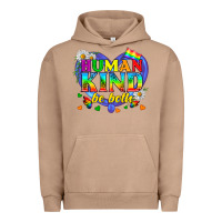 Pigment Burro LGBTQ Pride Human Kind Be Both Urban Hoodie - BundleAndBundleShop