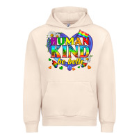 Sandshell LGBTQ Pride Human Kind Be Both Urban Hoodie - BundleAndBundleShop