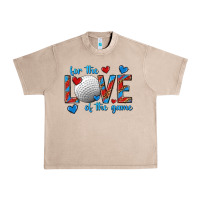 French Oak for the love of the game hockey Urban Heavy Tee - texasbilliewilder