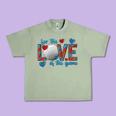 Urban Heavy Tee for the love of the game hockey