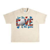 Sandshell for the love of the game hockey Urban Heavy Tee - texasbilliewilder