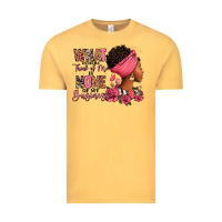 Vintage Mustard What other think of me is none of my business afro Vintage Tee - RanaPortraitStore