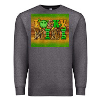 Charcoal Heather st patricks day lucky mini Premium Sweatshirt - Artiststas