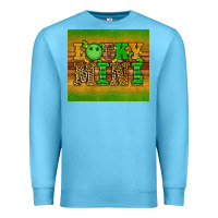 Ocean Blue st patricks day lucky mini Premium Sweatshirt - Artiststas