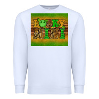 White st patricks day lucky mini Premium Sweatshirt - Artiststas