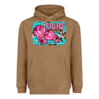 Toasted Coconut fight with boxing gloves and cancer ribbon Heavyweight Hoodie - AdoDesignShop