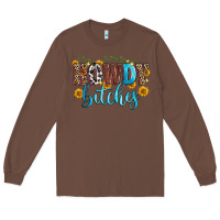 Chestnut howdy bitches Long Sleeve Tee - Zillion Design Studio