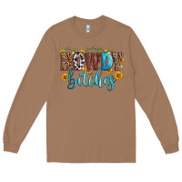 Toasted Coconut howdy bitches Long Sleeve Tee - Zillion Design Studio