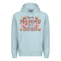 Blue Mist mama mommy mom bruh Premium Hoodie - MaliasSmallBusiness
