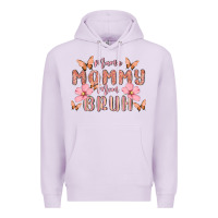 Lilac mama mommy mom bruh Premium Hoodie - MaliasSmallBusiness