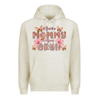 Oatmeal Heather mama mommy mom bruh Premium Hoodie - MaliasSmallBusiness
