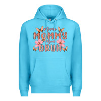 Ocean Blue mama mommy mom bruh Premium Hoodie - MaliasSmallBusiness