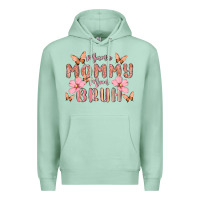 Seafoam mama mommy mom bruh Premium Hoodie - MaliasSmallBusiness