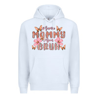 White mama mommy mom bruh Premium Hoodie - MaliasSmallBusiness