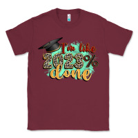 Burgundy i'm 2023 done Classic Tee - Zillion Design Studio