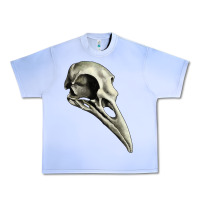 Grape Ice Raven Skull Urban Heavy Tee - RanaPortraitStore