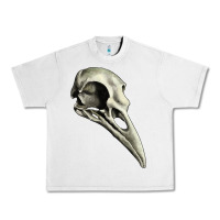 Lunar Rock Raven Skull Urban Heavy Tee - RanaPortraitStore
