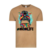 Vintage Camel tie dye momlife messy bun Vintage Tee - BarkalooDesign