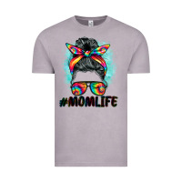 Vintage Zinc tie dye momlife messy bun Vintage Tee - BarkalooDesign