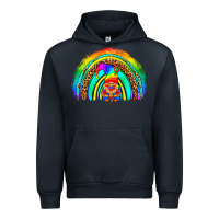 Navy LGBTQ Pride Gnome Rainbow Urban Hoodie - BundleAndBundleShop