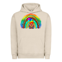 Pigment French Oak LGBTQ Pride Gnome Rainbow Urban Hoodie - BundleAndBundleShop
