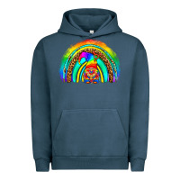 Pigment Midnight Navy LGBTQ Pride Gnome Rainbow Urban Hoodie - BundleAndBundleShop