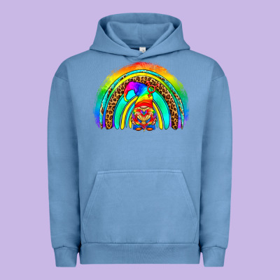 Lgbtq Pride Gnome Rainbow Urban Hoodie Designed By Bundleandbundleshop