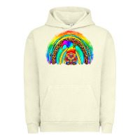 Pigment Pistachio LGBTQ Pride Gnome Rainbow Urban Hoodie - BundleAndBundleShop