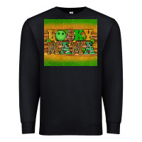 Black st patricks day lucky mama Premium Sweatshirt - Artiststas