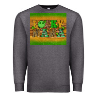 Charcoal Heather st patricks day lucky mama Premium Sweatshirt - Artiststas