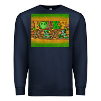Navy st patricks day lucky mama Premium Sweatshirt - Artiststas
