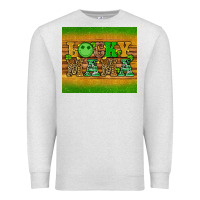 Oatmeal Heather st patricks day lucky mama Premium Sweatshirt - Artiststas