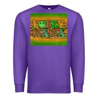 Purple st patricks day lucky mama Premium Sweatshirt - Artiststas