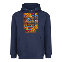 Navy proud veteran  12 oz regular can cooler Heavyweight Hoodie - Artiststas