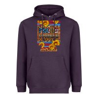 Plum proud veteran  12 oz regular can cooler Heavyweight Hoodie - Artiststas