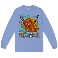 Colony Blue don't be a salty heifer Long Sleeve Tee - Zillion Design Studio