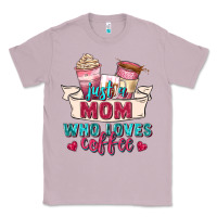 Lilac just a mom who loves coffee Classic Tee - Zillion Design Studio