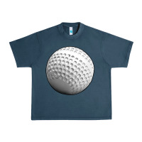 Midnight Navy hockey ball Urban Heavy Tee - texasbilliewilder