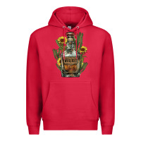 Cardinal western whiskey bottle Premium Hoodie - NancyCooperArtShop