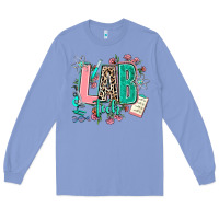 Colony Blue lab tech Long Sleeve Tee - AdoDesignShop