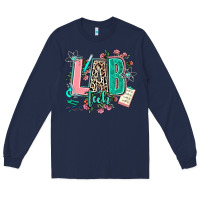 Navy lab tech Long Sleeve Tee - AdoDesignShop