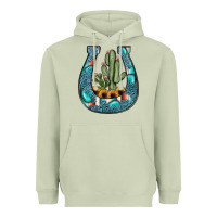 Matcha cactus horseshoe Heavyweight Hoodie - JahusDesignShop