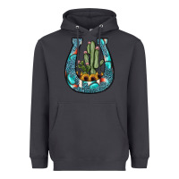 Smoke cactus horseshoe Heavyweight Hoodie - JahusDesignShop