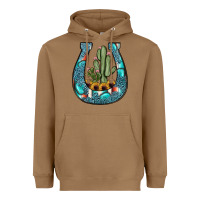 Toasted Coconut cactus horseshoe Heavyweight Hoodie - JahusDesignShop
