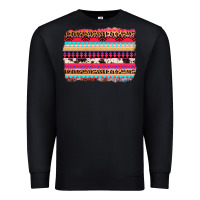 Black aztec western leopard cowhide background Premium Sweatshirt - AdoDesignShop