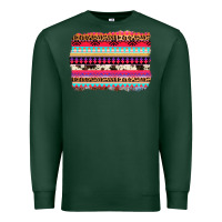 Sports Green aztec western leopard cowhide background Premium Sweatshirt - AdoDesignShop