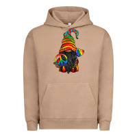 Pigment Burro LGBTQ+ Pride Gnome With Candy Urban Hoodie - BundleAndBundleShop