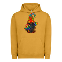 Pigment Peanut Butter LGBTQ+ Pride Gnome With Candy Urban Hoodie - BundleAndBundleShop