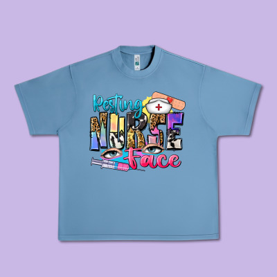 Urban Heavy Tee resting nurse face