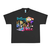 Pigment Black resting nurse face Urban Heavy Tee - Zillion Design Studio